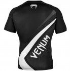 Рашгард - Venum Contender 4.0 Rashguard - Short Sleeves - Black/Grey-White​